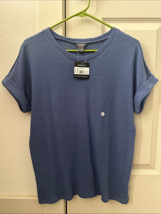 Eddie Bauer Tops - Eddie Bauer Women's Short Sleeve Tee - Blubird Blue